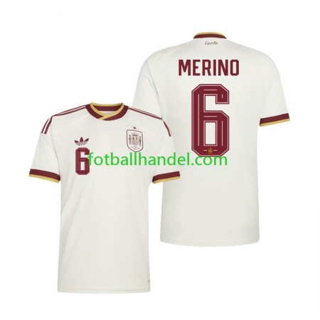 Herre Fotballdrakter Spania Mikel Merino 6 Borte World Cup 2026 Kortermet